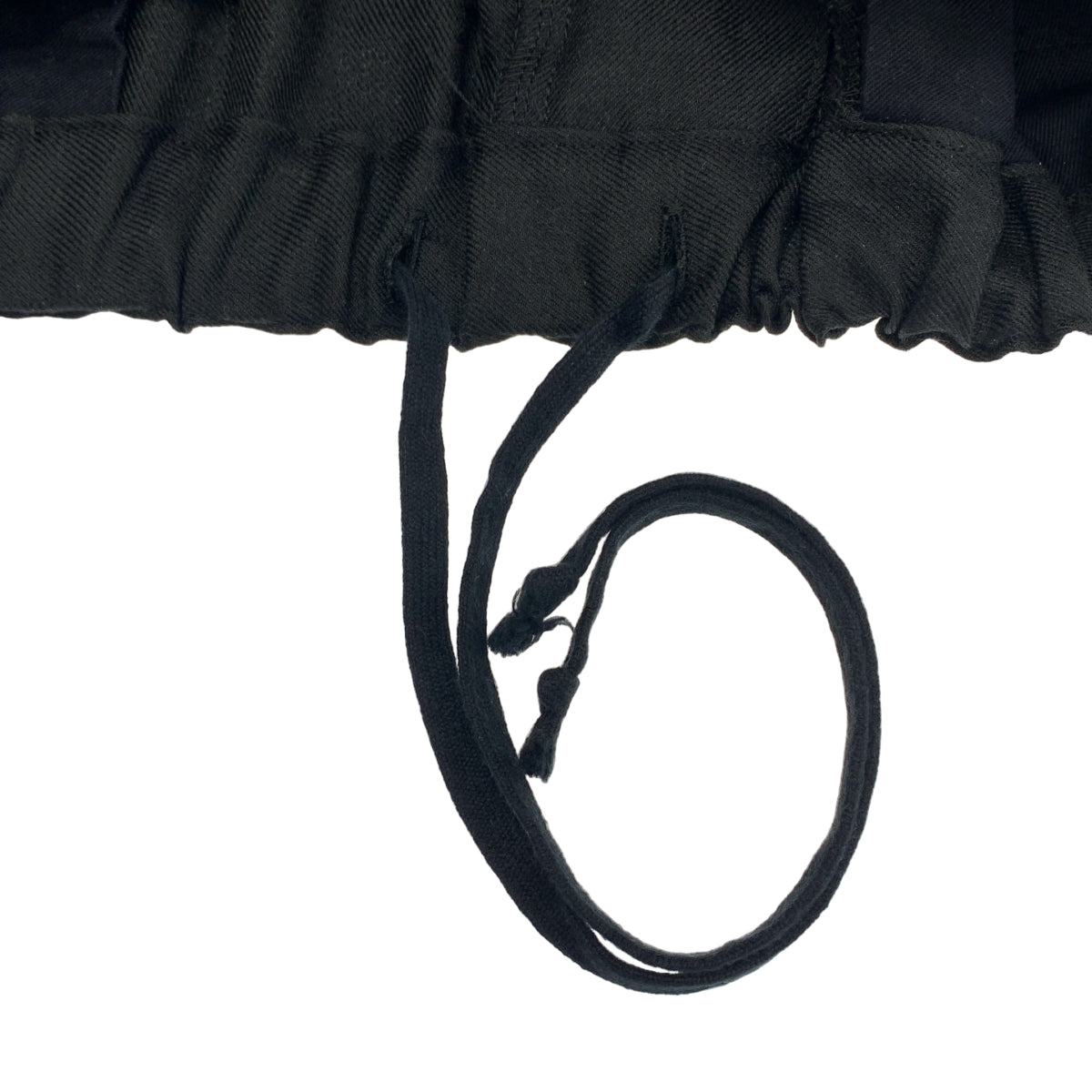 BLACK COMME des GARCONS / ブラックコムデギャルソン | 2022SS | ドローストリング サルエル ワイド イージー パンツ | XS | メンズ