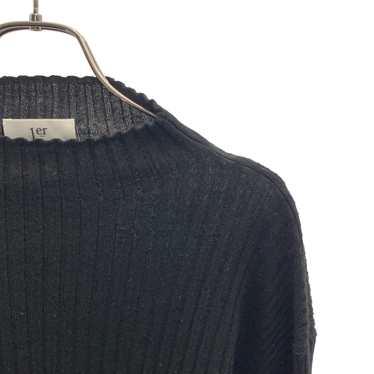 巴黎第一區 | 羊毛羅紋高領針織衫 |