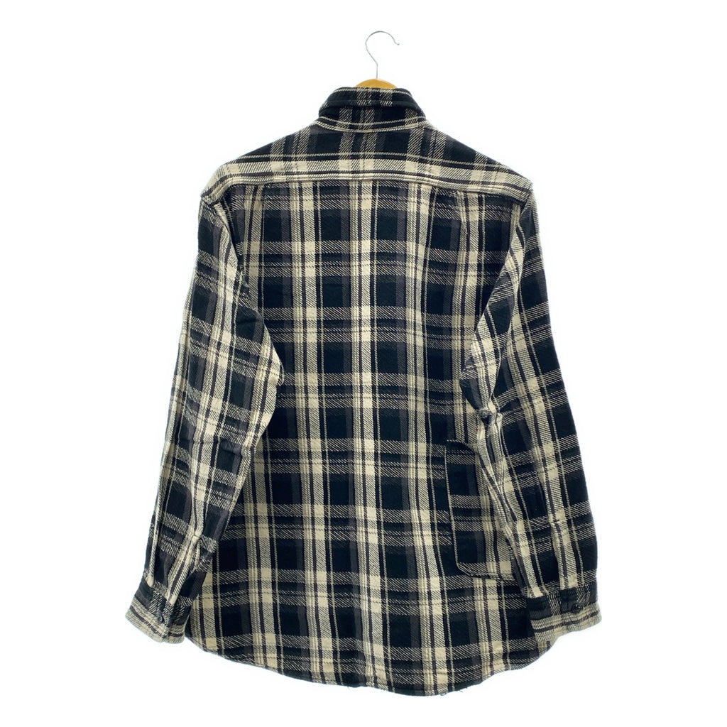 SASSAFRAS / 사사후라스 | Diggin Shirt Twill Check 트윌 체크 디깅 셔츠 | S | 남성
