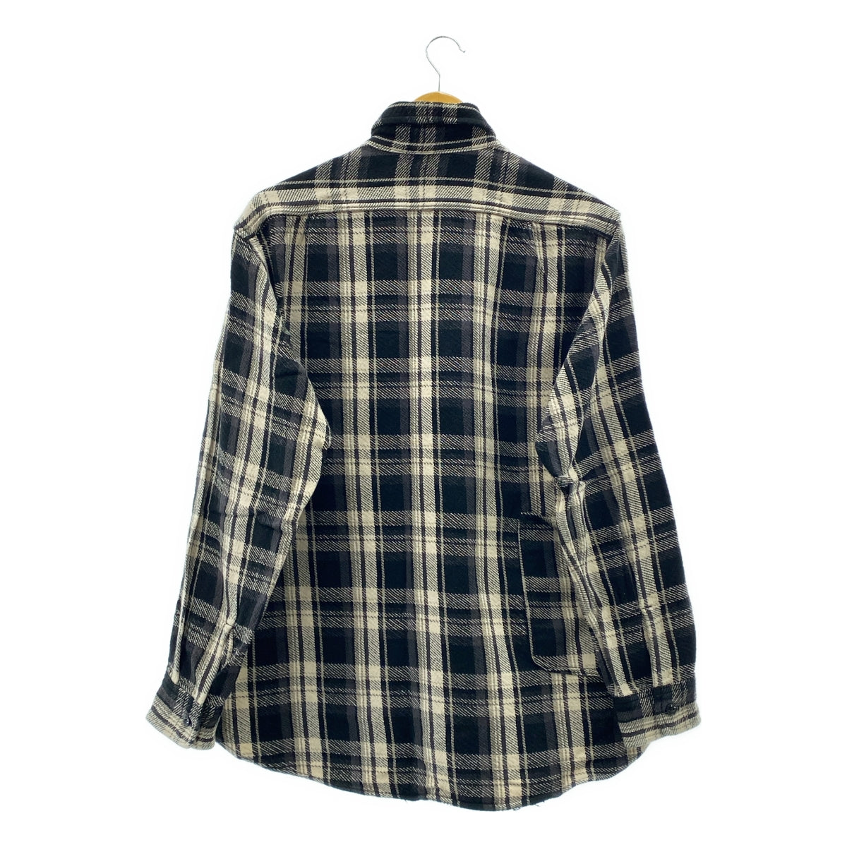 SASSAFRAS / 사사후라스 | Diggin Shirt Twill Check 트윌 체크 디깅 셔츠 | S | 남성