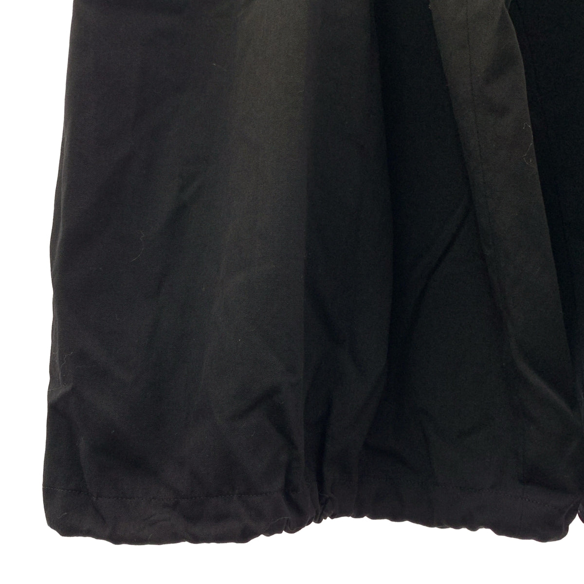 YOHJI YAMAMOTO POUR HOMME / ヨウジヤマモトプールオム | 2021AW | ウール ギャバジン ドローストリング タック ワイド バルーンパンツ | 3 | メンズ