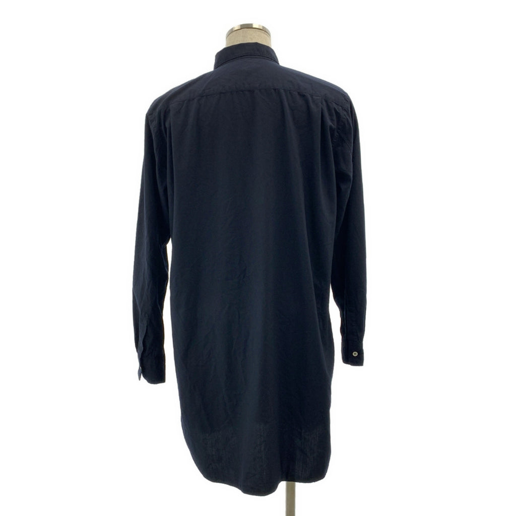 COMME des GARÇONS HOMME PLUS | 聚酯纖維超大款常規領長襯衫 | M碼 |