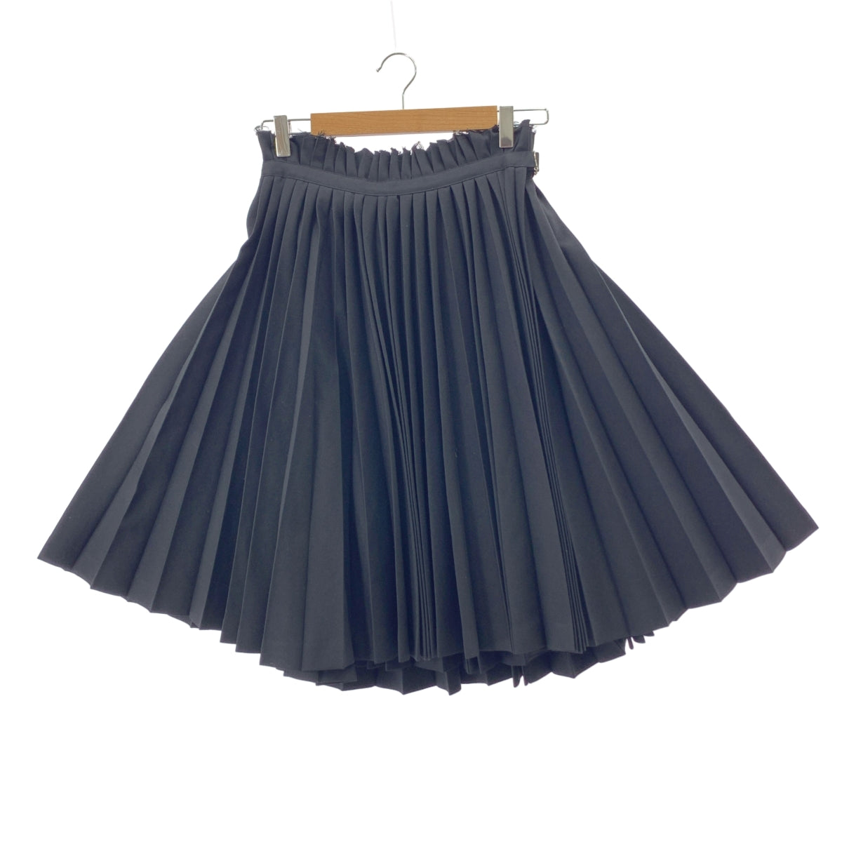JUNYA WATANABE ジュンヤ　ギャルソン　プリーツ　ミニ　スカート JUNYA WATANABE COMME des GARCONS MAN/skirt/pleats/黒色/サイズM