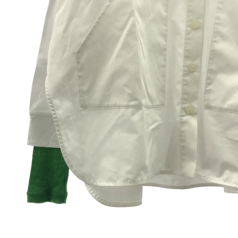 nagonstans / ナゴンスタンス | 2025AW | layered long-sleeves プルオーバー シャツ | M | レディース