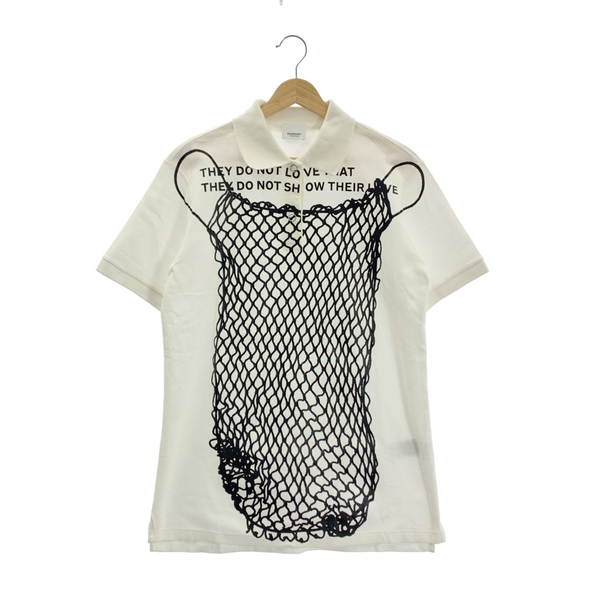 Burberry / バーバリー | ネット ロゴプリント プルオーバーシャツ | S | レディース