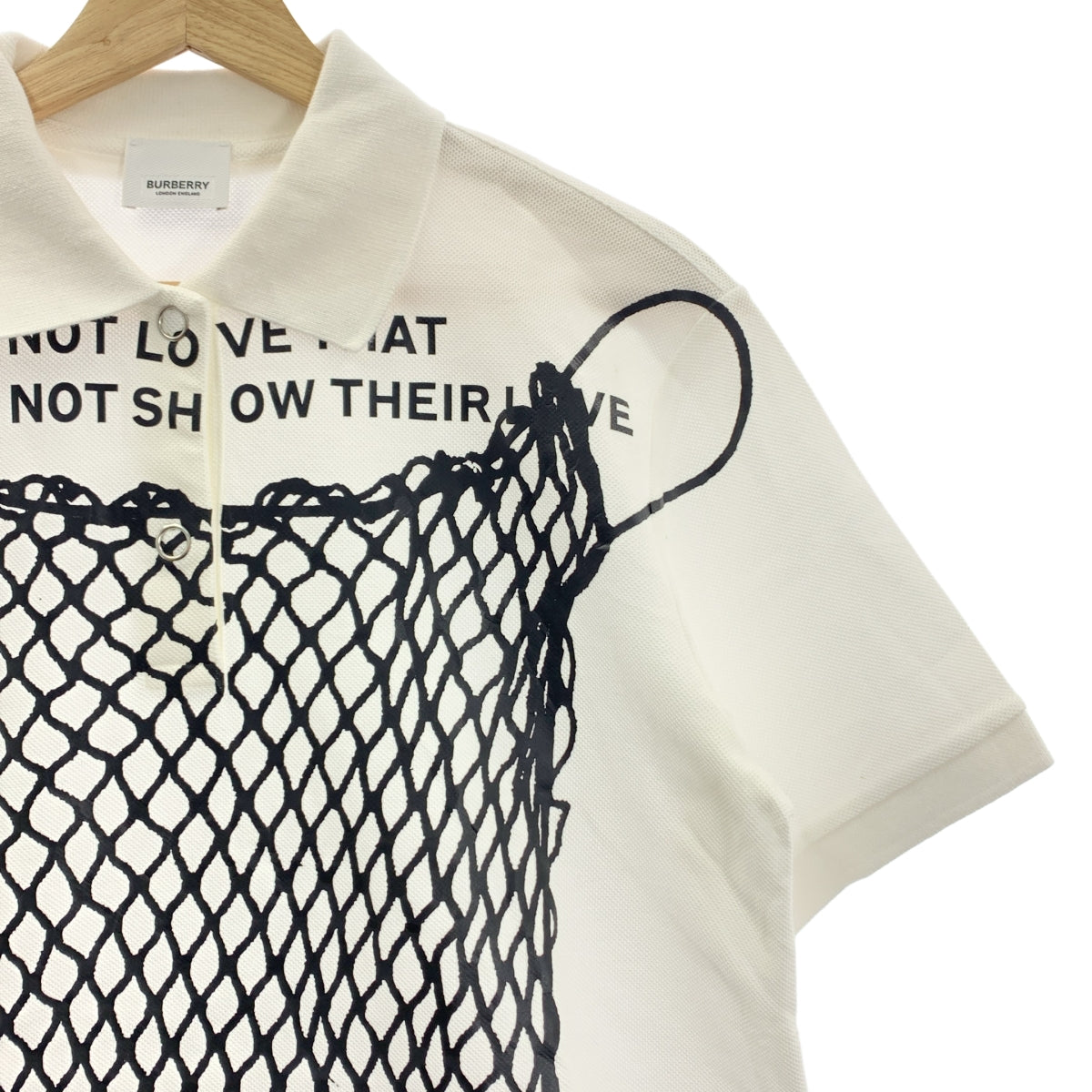 Burberry / バーバリー | ネット ロゴプリント プルオーバーシャツ | S | レディース