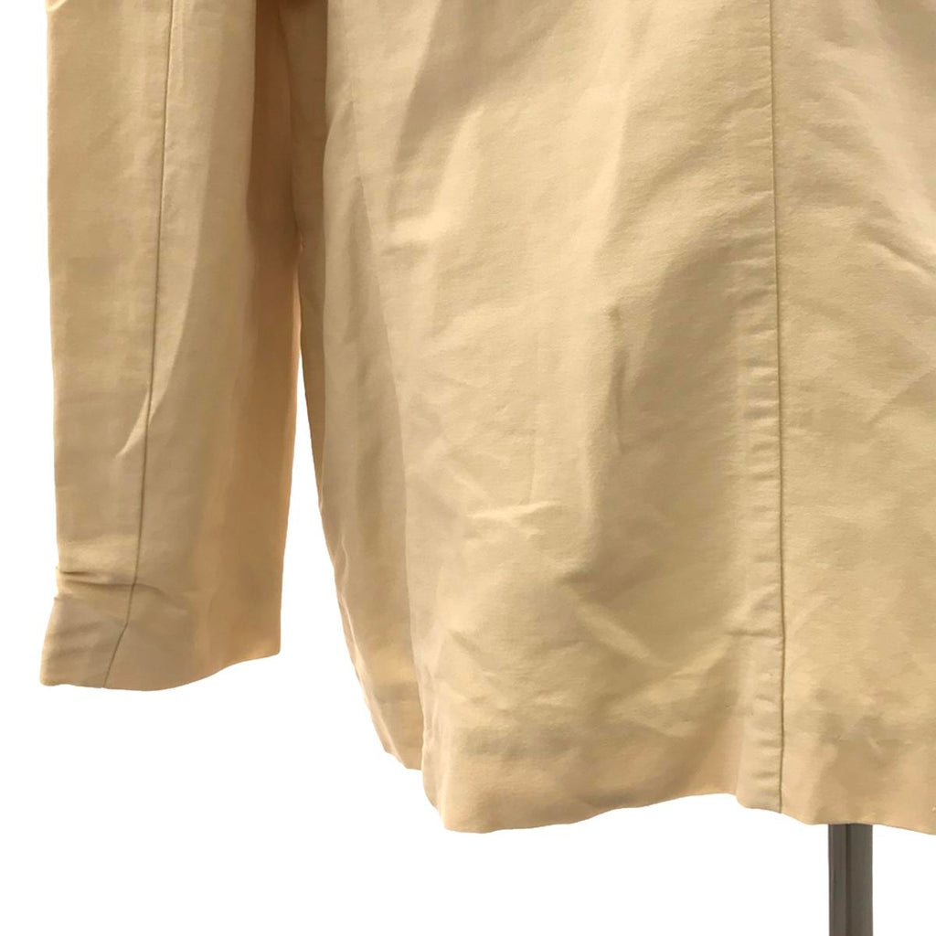 HaaT ISSEY MIYAKE / ハートイッセイミヤケ | 和紙ストレッチ ダブルジャケット | M | ベージュ | レディース