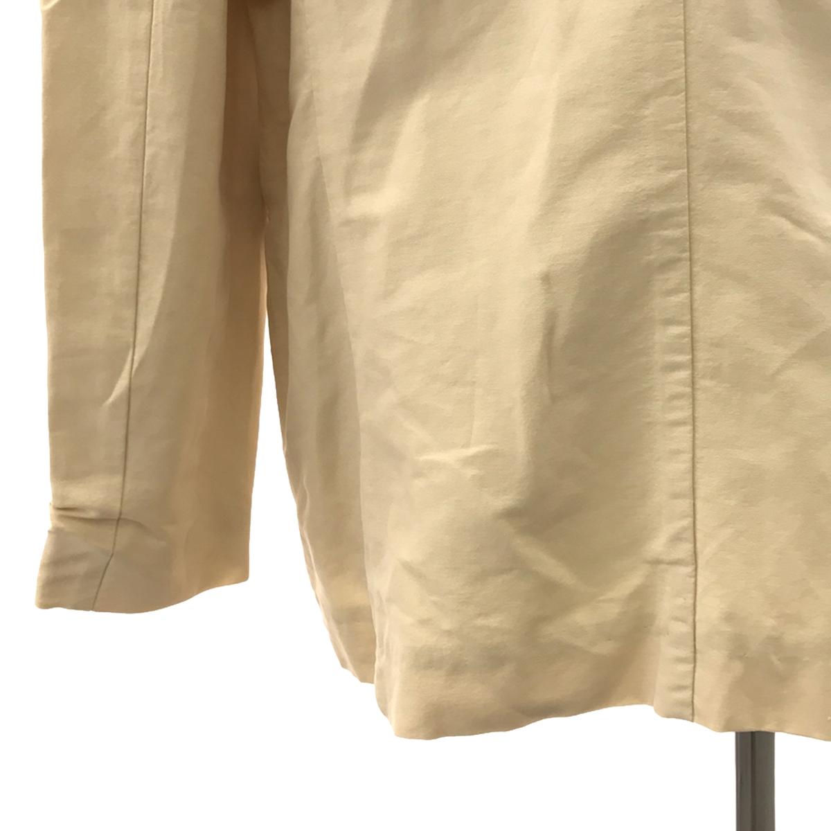 HaaT ISSEY MIYAKE / ハートイッセイミヤケ | 和紙ストレッチ ダブルジャケット | M | ベージュ | レディース