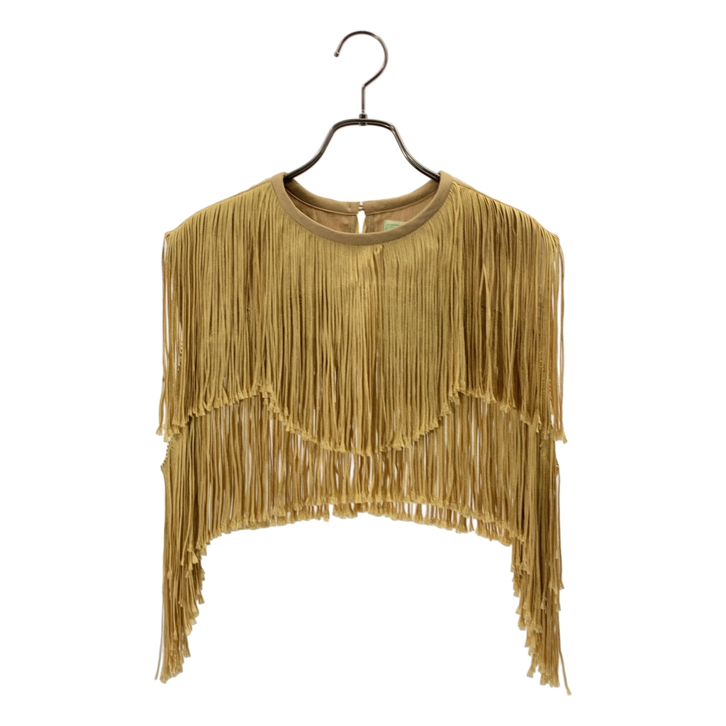 JOURNAL STANDARD / 저널 스탠다드 | 2024SS | × YOU LOOK GOOD 프린지 지레 베스트 | F | 여성