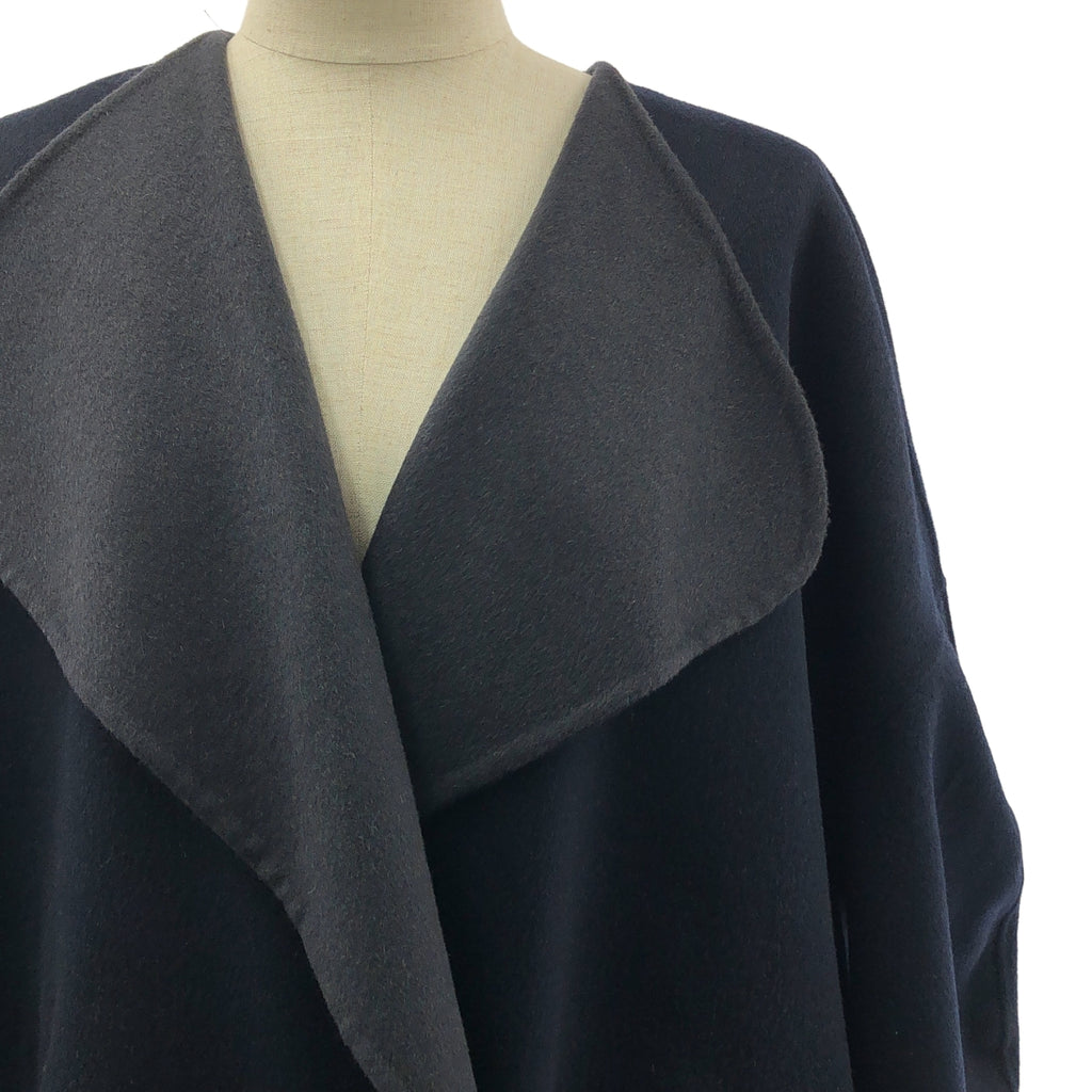 ENFOLD | 2022 秋冬系列 | 羊毛無領 River 大衣 | 尺寸 38 |