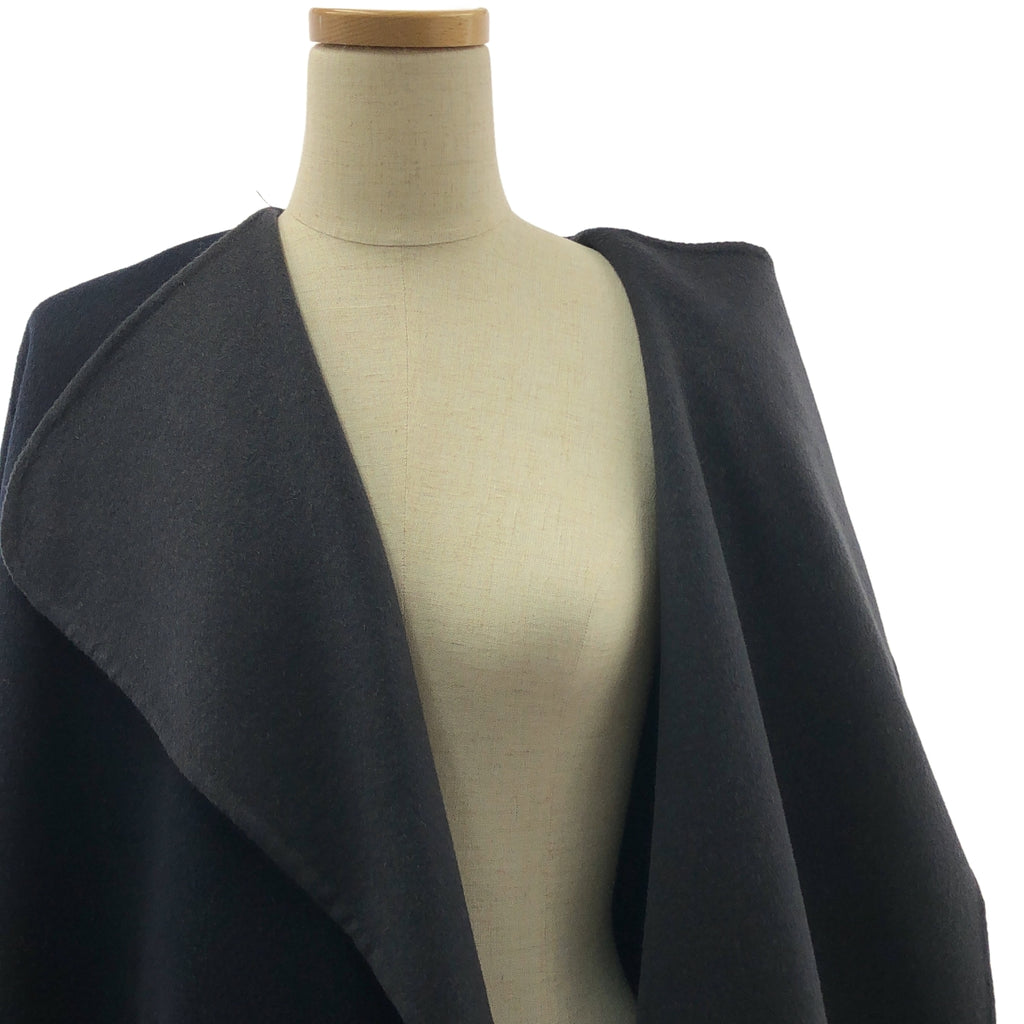 ENFOLD | 2022 秋冬系列 | 羊毛無領 River 大衣 | 尺寸 38 |