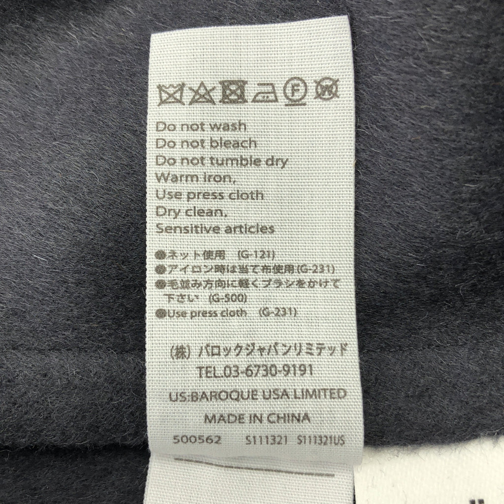 ENFOLD | 2022 秋冬系列 | 羊毛無領 River 大衣 | 尺寸 38 |