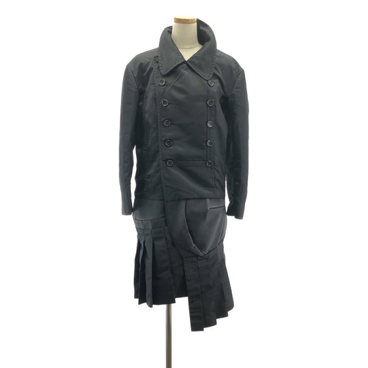 COMME des GARCONS / コムデギャルソン | 2009SS | 再構築 プリーツ ロングコート | XS | レディース