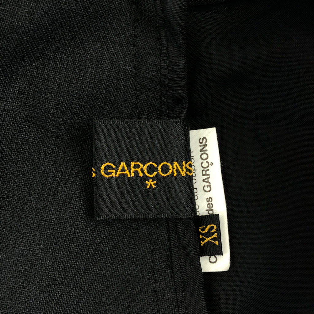 COMME des GARCONS / 컴데 갤슨 | 2009SS | 재구성 주름 롱 코트 | XS | 블랙 | 여성