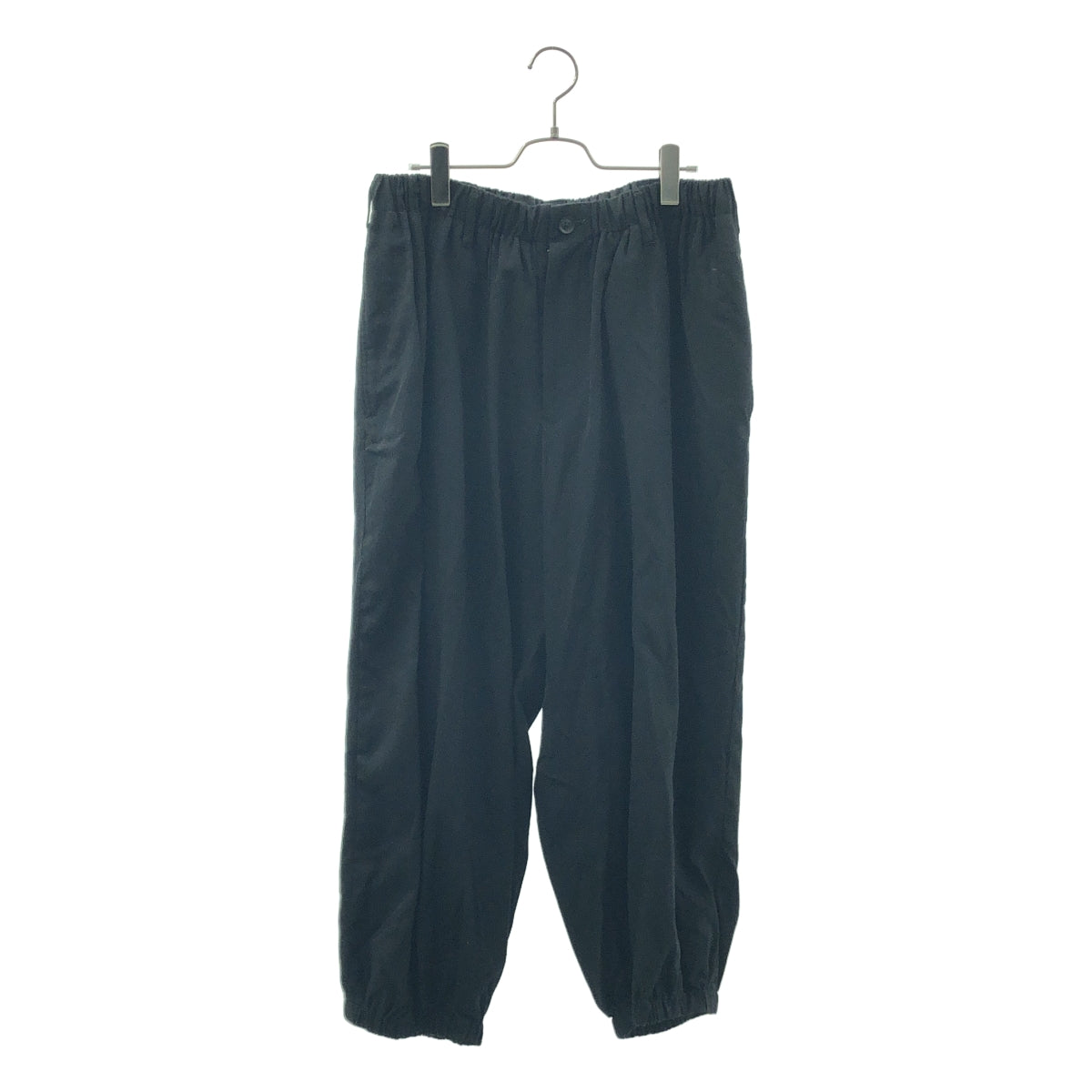 YOHJI YAMAMOTO POUR HOMME / ヨウジヤマモトプールオム | 2022SS | ウール ギャバジン ドローストリング ワイド バルーンパンツ | 3 | メンズ