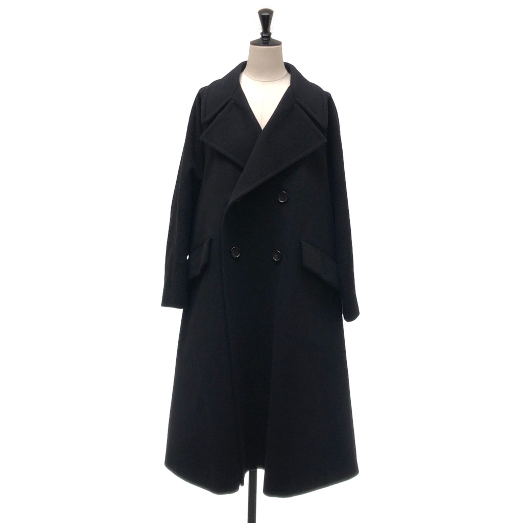 tricot COMME des GARCONS / トリココムデギャルソン | 2014AW | ウール ダブル オーバーコート / ドット総裏地 | M | レディース