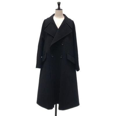 tricot COMME des GARCONS / トリココムデギャルソン | 2014AW | ウール ダブル オーバーコート / ドット総裏地 | M | レディース