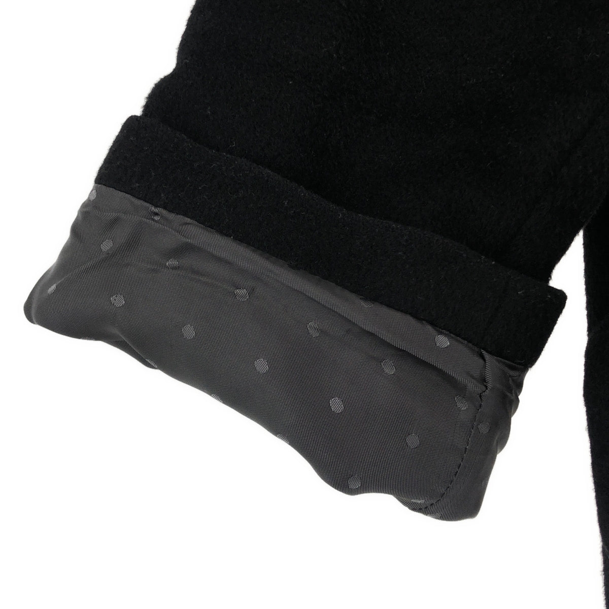 tricot COMME des GARCONS / トリココムデギャルソン | 2014AW | ウール ダブル オーバーコート / ドット総裏地 | M | レディース