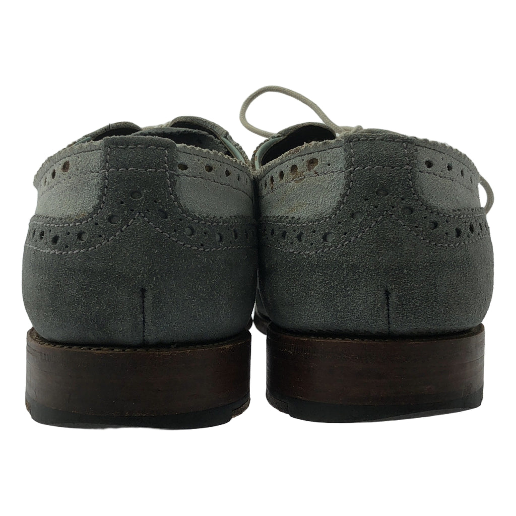 GRENSON / グレンソン | スエードレザー 2トーン ウイングチップ フルブローグ シューズ | 7 | グレー系 | メンズ