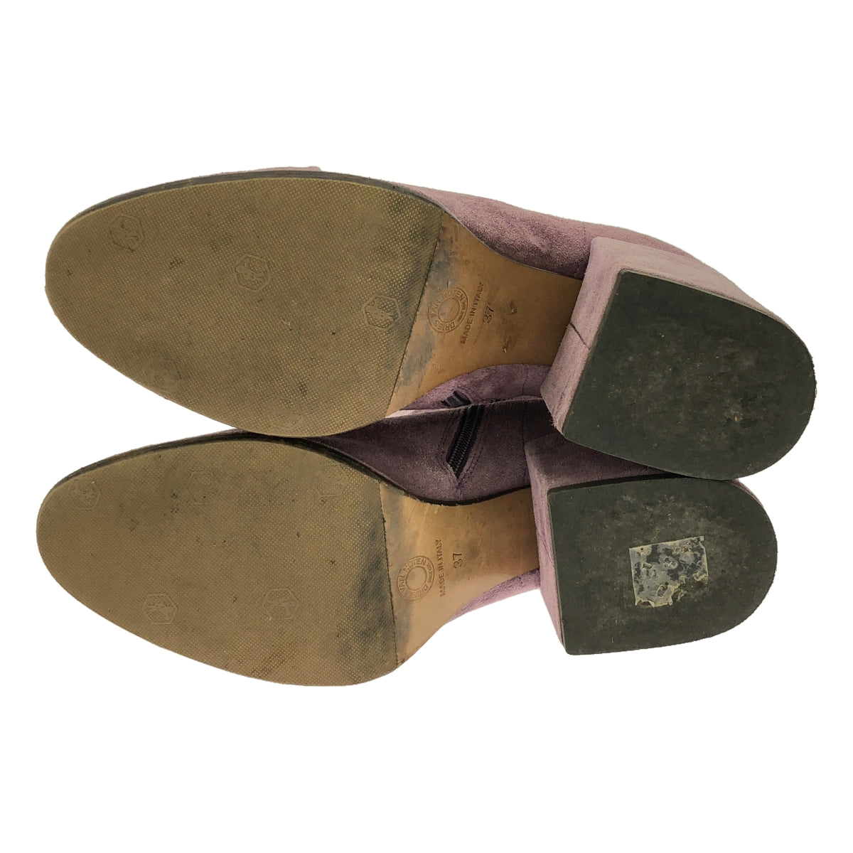 DRIES VAN NOTEN / ドリスヴァンノッテン | スエード チャンキーヒール