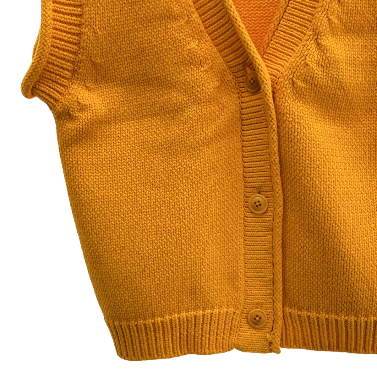 【미품】 steven alan / 스티븐 알란 | LILY KNIT VEST 니트 베스트 | 오렌지 | 여성