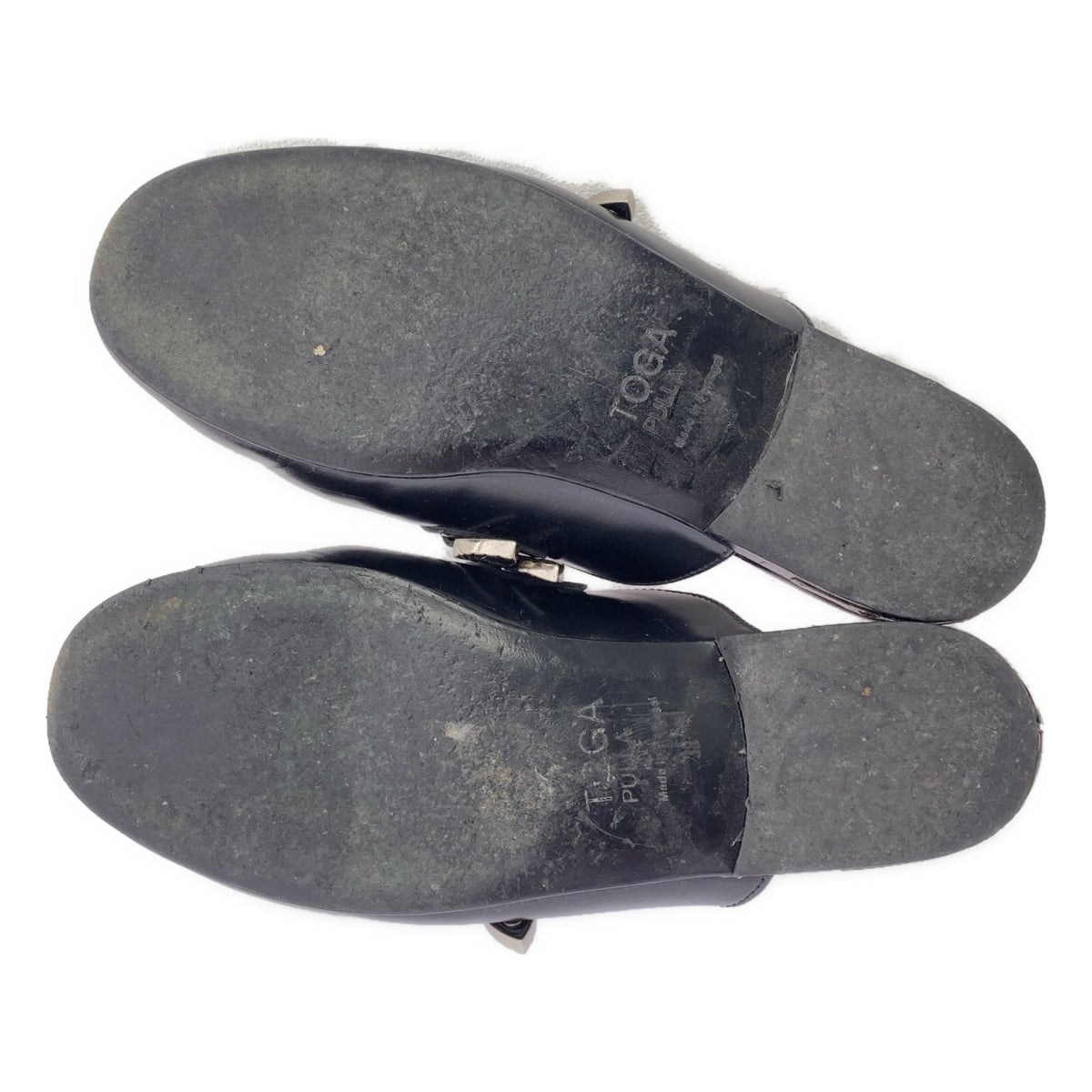 TOGA PULLA | POLIDO 皮革平底涼鞋/穆勒鞋 | 尺寸 38 | 女款