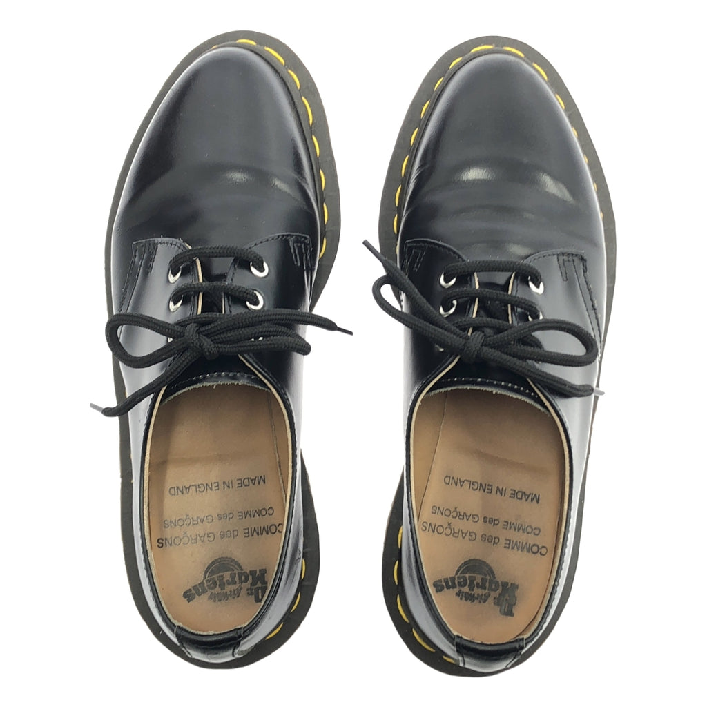 COMME des GARCONS COMME des GARCONS / コムコム | × Dr.Martens / ドクターマーチン MIE 1461 / 3 ホール レザー シューズ 革靴 | 3 | ブラック | レディース