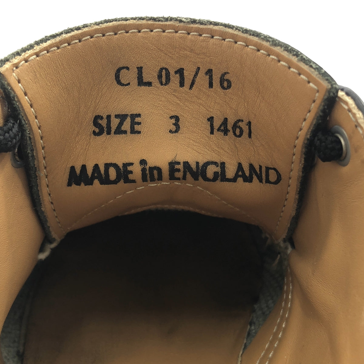 COMME des GARCONS COMME des GARCONS / コムコム | × Dr.Martens / ドクターマーチン MIE 1461 / 3 ホール レザー シューズ 革靴 | 3 | ブラック | レディース