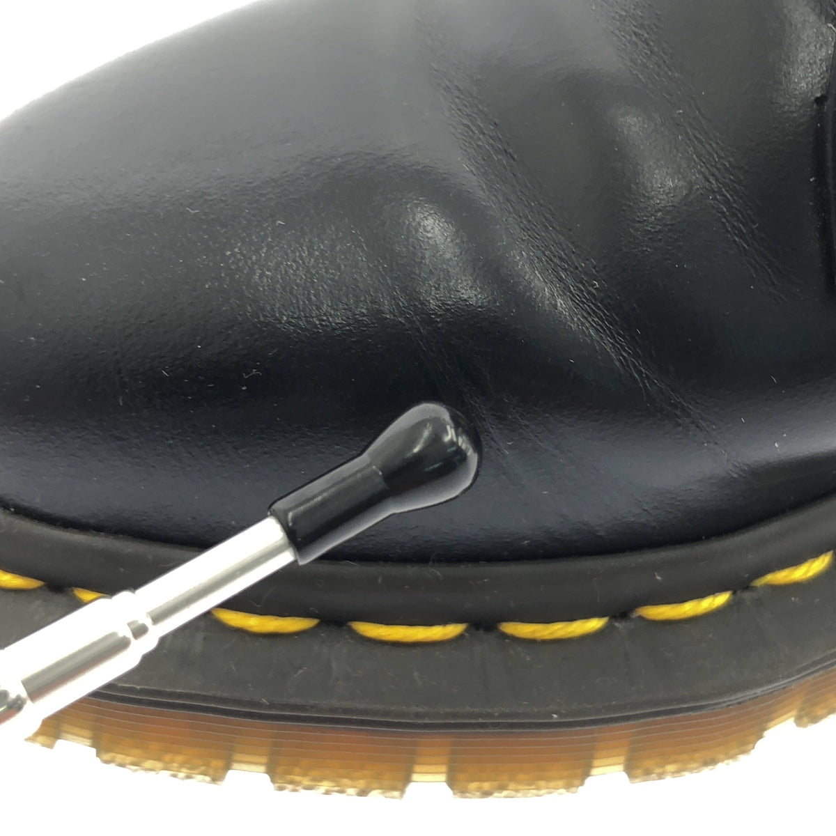 COMME des GARCONS COMME des GARCONS / コムコム | × Dr.Martens / ドクターマーチン MIE 1461 / 3 ホール レザー シューズ 革靴 | 3 | ブラック | レディース