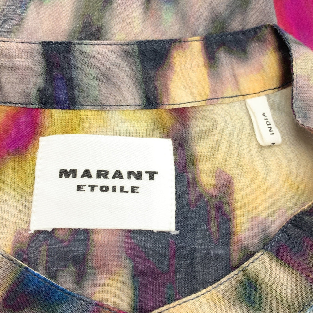 ISABEL MARANT ETOILE | 立領、標誌連結、開衩襯衫 | 尺寸 36 | 女款