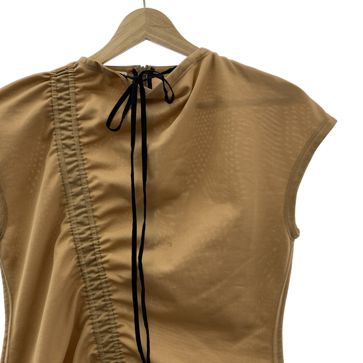 MARNI / 마르니 | 드로우 코드 개더 민소매 컷소우 | 40 | 여성