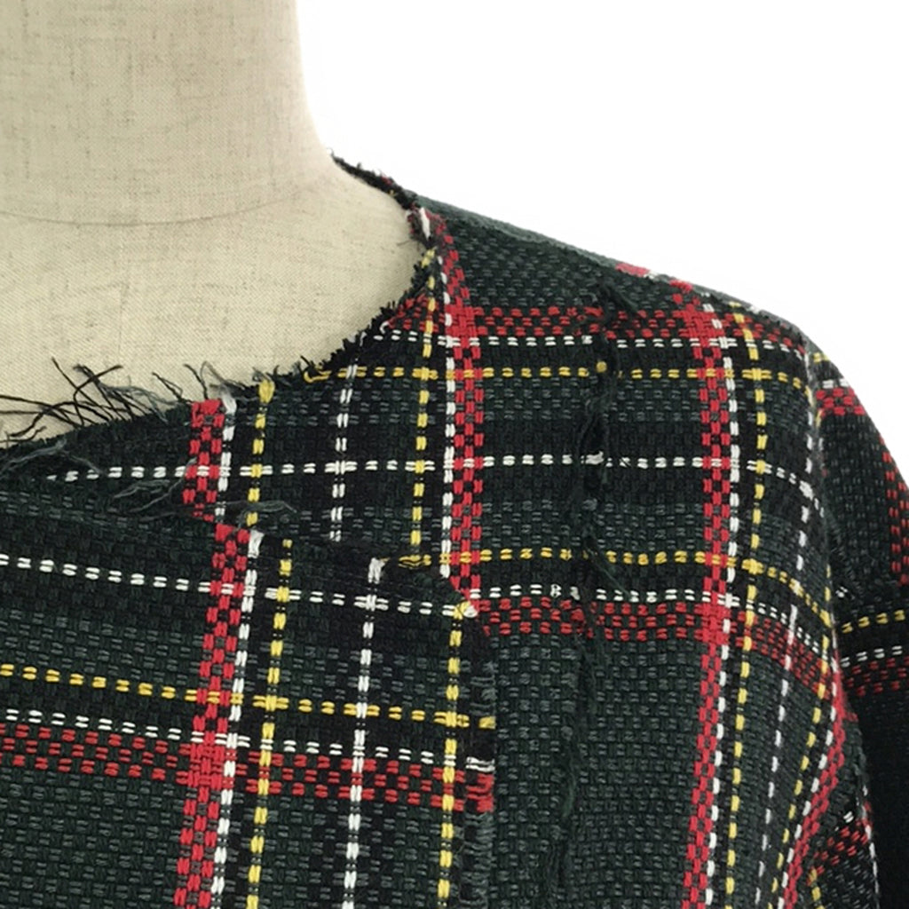 【美品】  ASTRAET / アストラット | チェック ギャザー ラップコート | 0 | マルチカラー | レディース