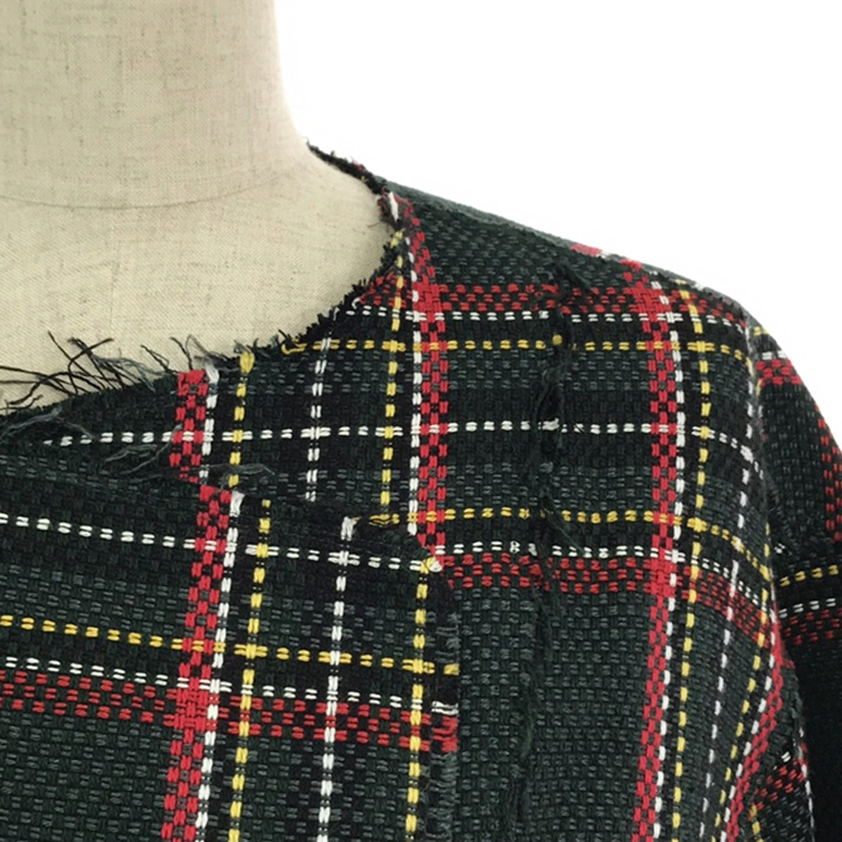 【美品】  ASTRAET / アストラット | チェック ギャザー ラップコート | 0 | マルチカラー | レディース
