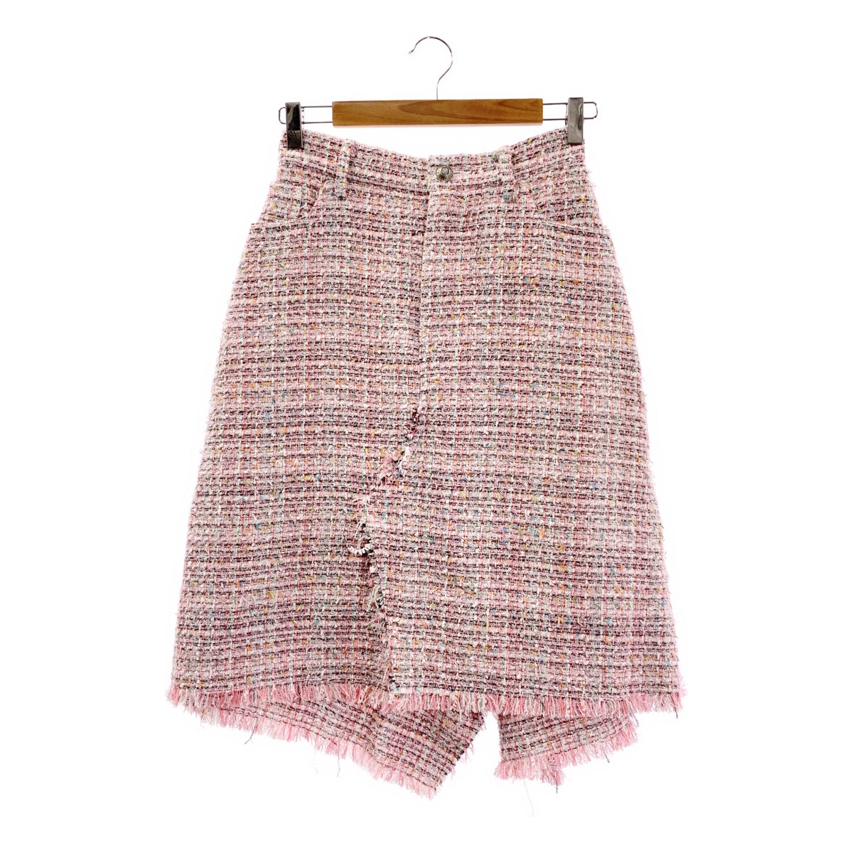 MADISON BLUE / 매디슨 블루 | 5POCKET REMAKE A-LINE SK F.TWEED 트위드 스커트 | 01(S) |