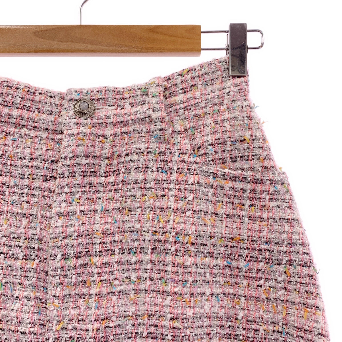 MADISON BLUE / 매디슨 블루 | 5POCKET REMAKE A-LINE SK F.TWEED 트위드 스커트 | 01(S) |