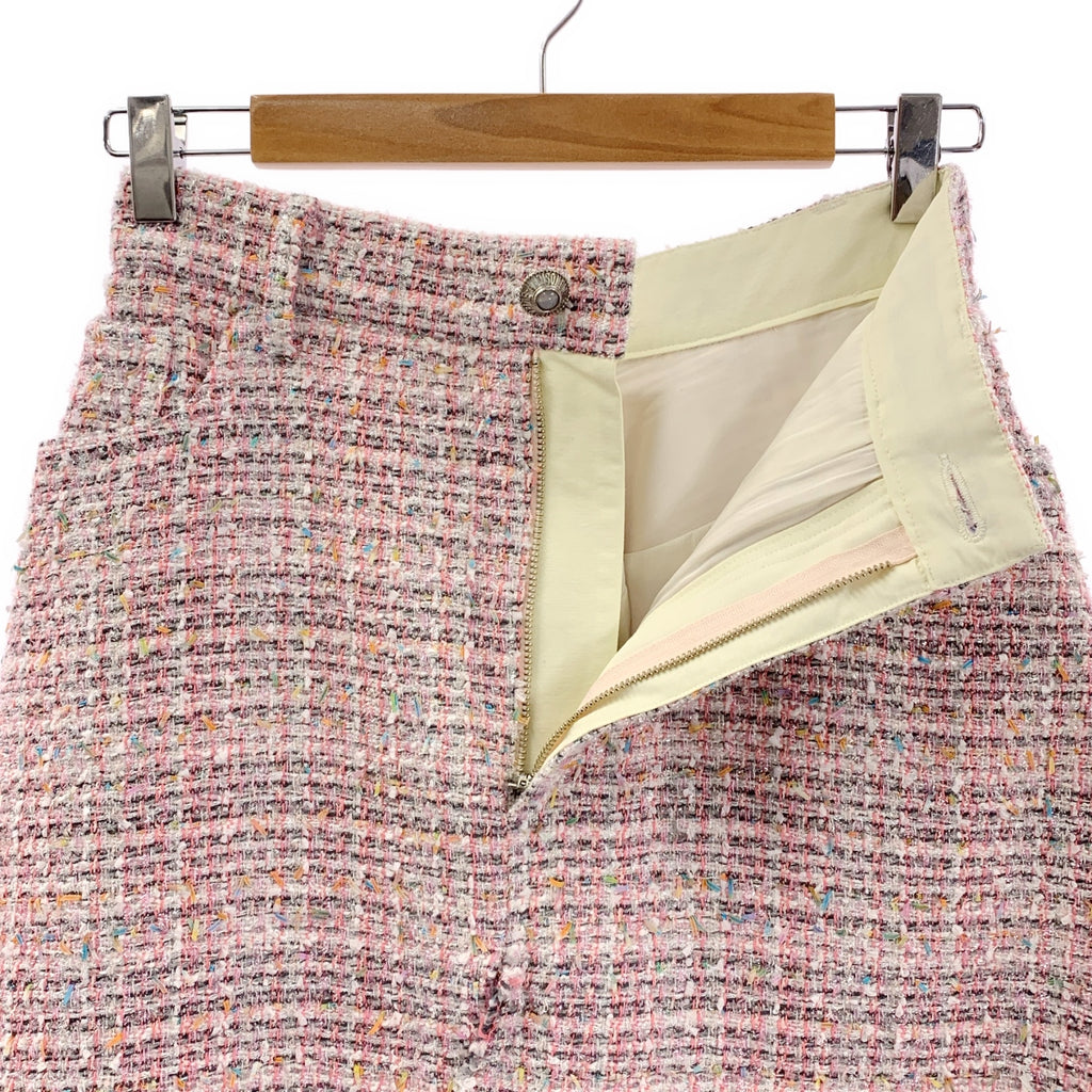 MADISON BLUE / マディソンブルー | 5POCKET REMAKE A-LINE SK F.TWEED ツイード スカート | 01(S) | レディース