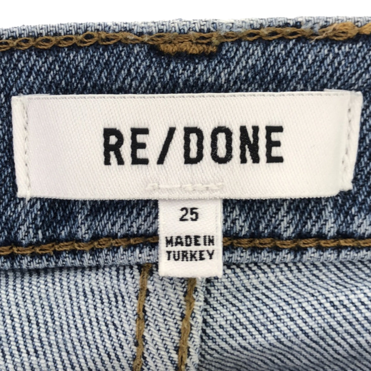 RE/DONE / リダン | 70S STOVE PIPE ストーブパイプデニムパンツ | 25 | インディゴ | レディース