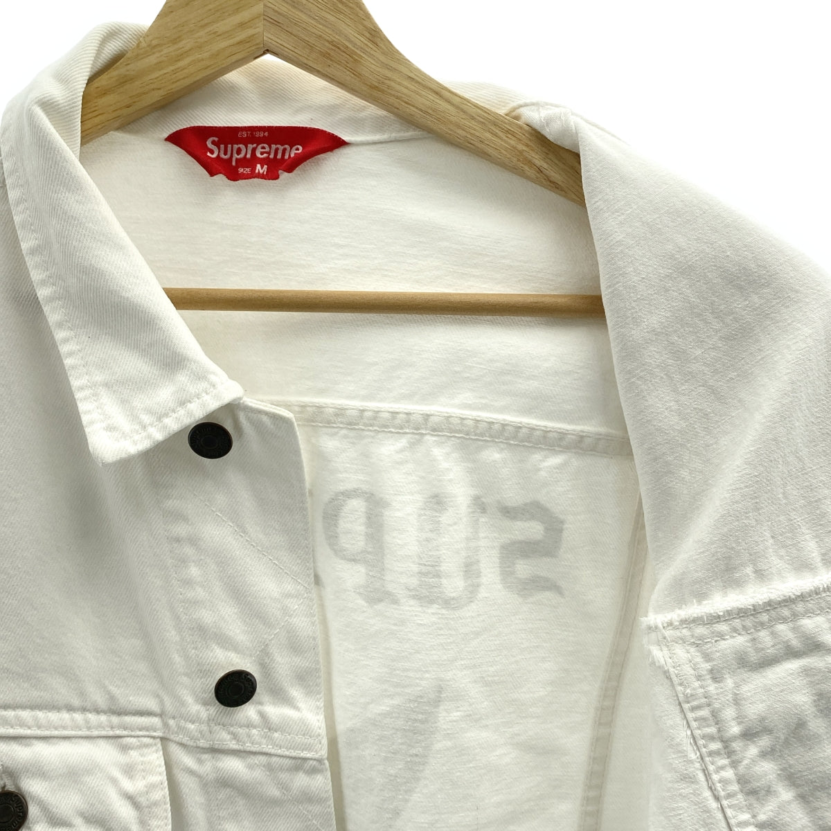 SUPREME / シュプリーム | 2014SS | ×PLAYBOY DENIM JACKET プレイボーイ デニムジャケット | M | メンズ