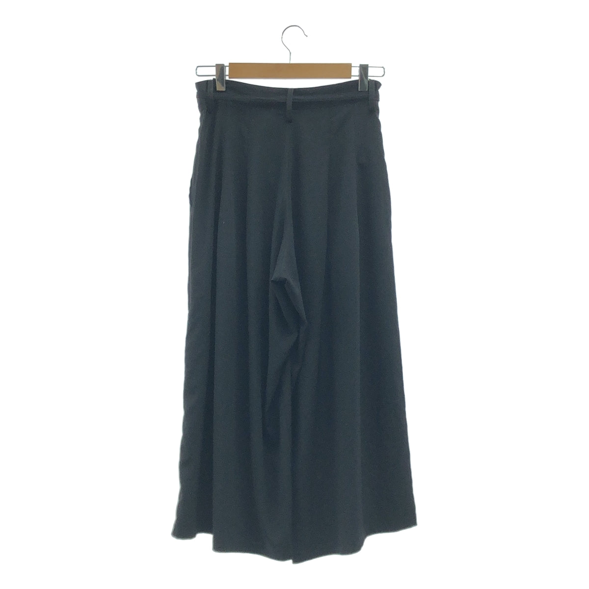 [近新] Y's / Y's Yohji Yamamoto | 2018 秋冬 | 三醋酸纖維聚酯裙/褲子 | 尺寸 1 | 黑色 | 女款