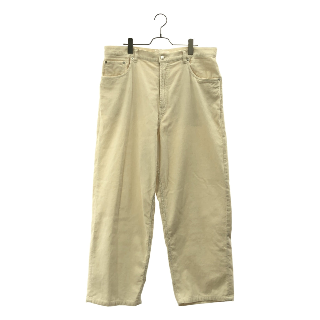 everyone / エブリワン | wide straight corduroy trousers / コーデュロイ ワイド パンツ | XL | メンズ