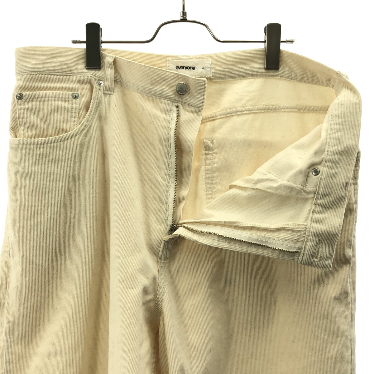 everyone / エブリワン | wide straight corduroy trousers / コーデュロイ ワイド パンツ | XL | メンズ