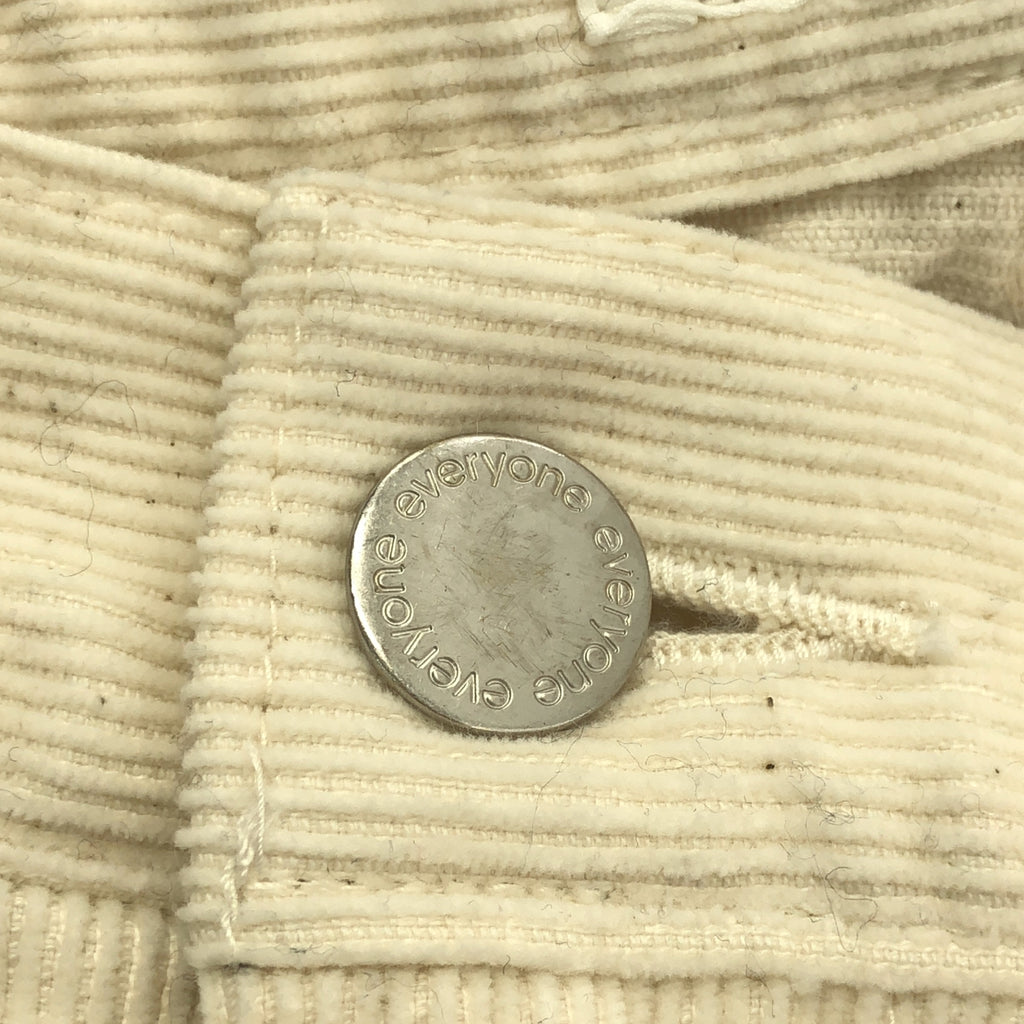 everyone / エブリワン | wide straight corduroy trousers / コーデュロイ ワイド パンツ | XL | メンズ