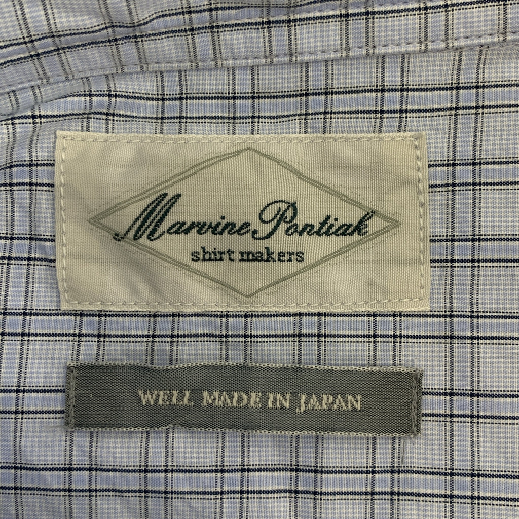 Marvine Pontiak Shirt Makers / マービンポンティアック | コットン スキッパーシャツ | F |