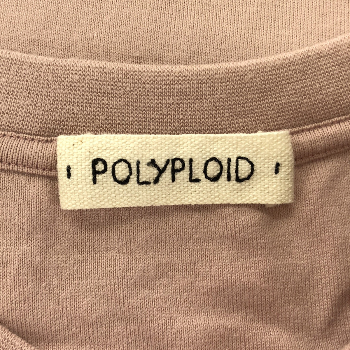 POLYPLOID / Polyploid | OVERSIZE LONGSLEEVE C Oversized long sleeve cut and sew unisex | 1 | Pink | Women's