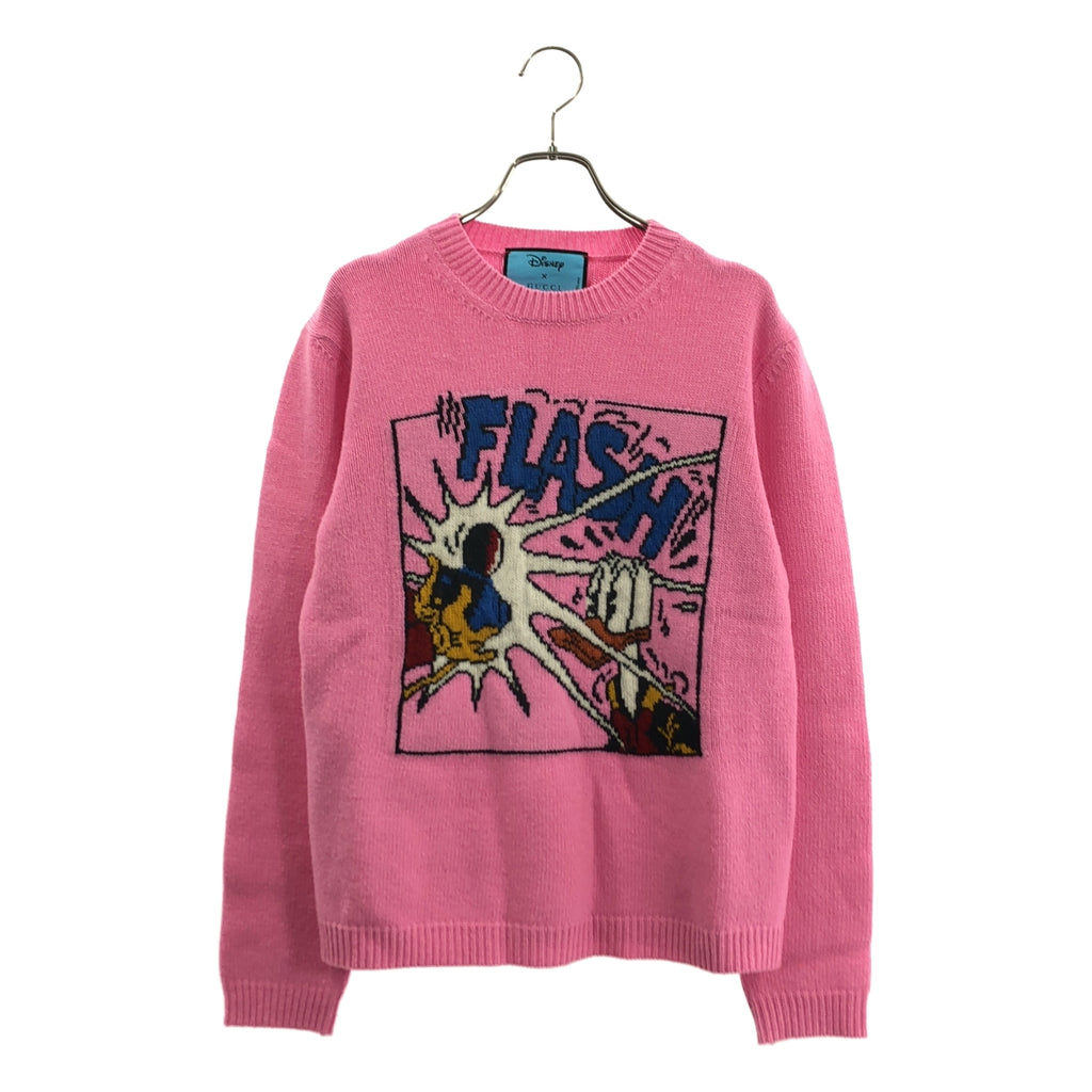 GUCCI / グッチ | 2021SS | × Disney / ディズニー ドナルドダック ジャガード クルーネックニット | S | レディース