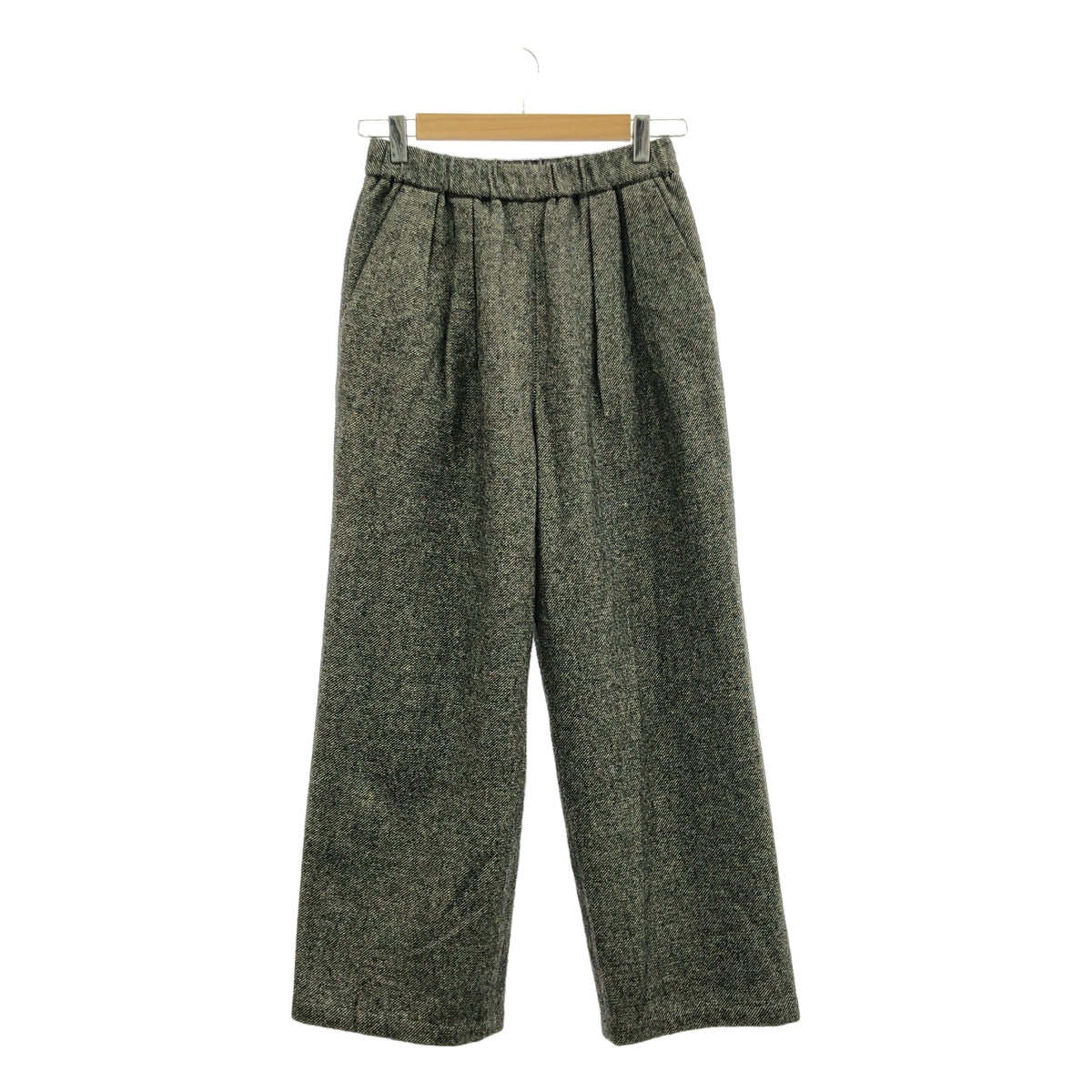MORRIS&SONS / モリスアンドサンズ | 2023AW | 2タック ツイード ストレート パンツ | 0 | レディース