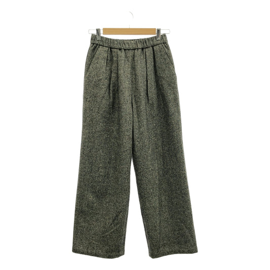 MORRIS&SONS / モリスアンドサンズ | 2023AW | 2タック ツイード ストレート パンツ | 0 | レディース
