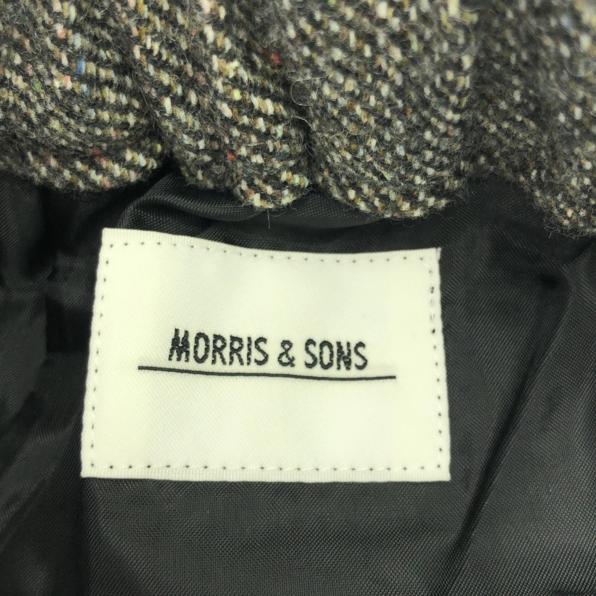 MORRIS&SONS / モリスアンドサンズ | 2023AW | 2タック ツイード ストレート パンツ | 0 | レディース