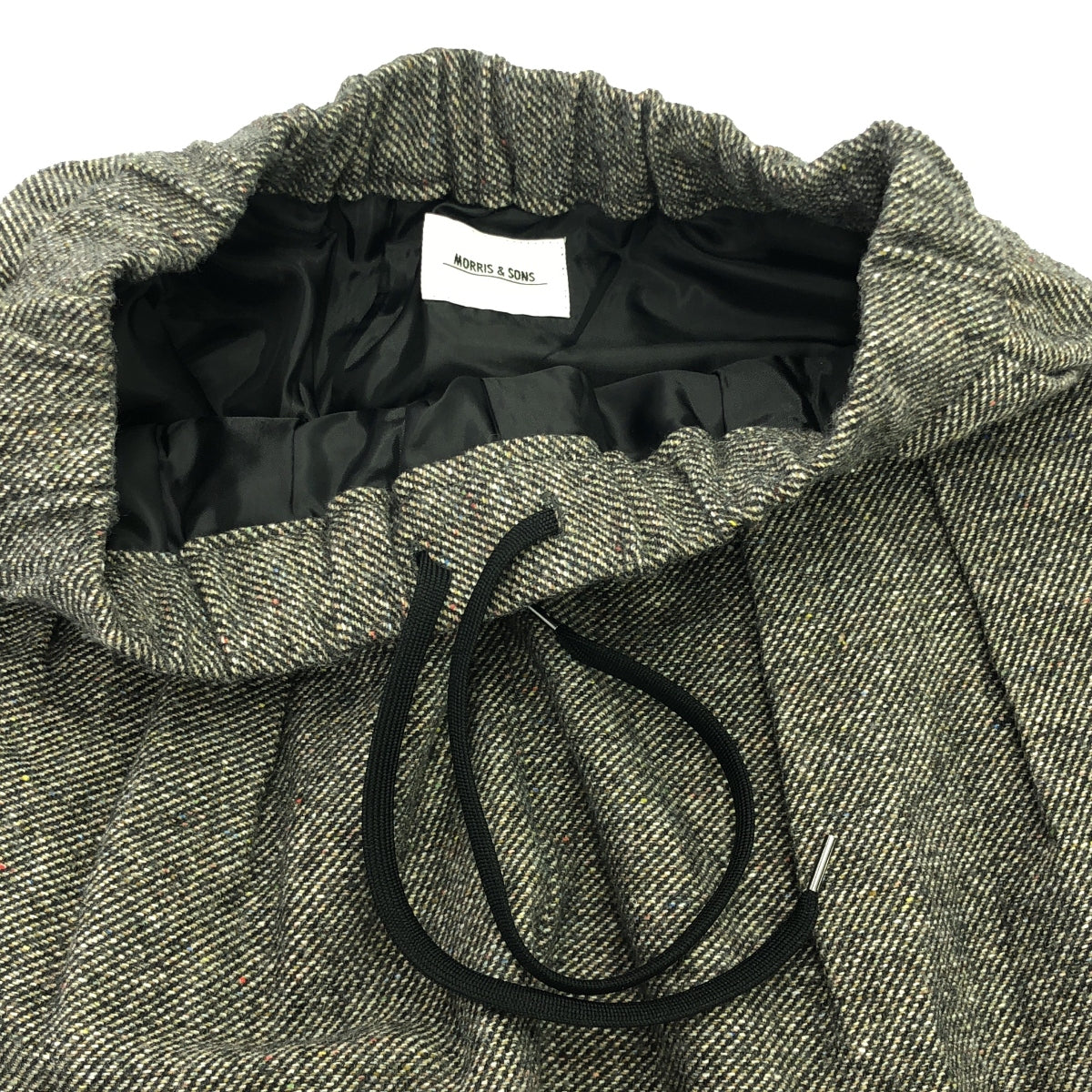 MORRIS&SONS / モリスアンドサンズ | 2023AW | 2タック ツイード ストレート パンツ | 0 | レディース