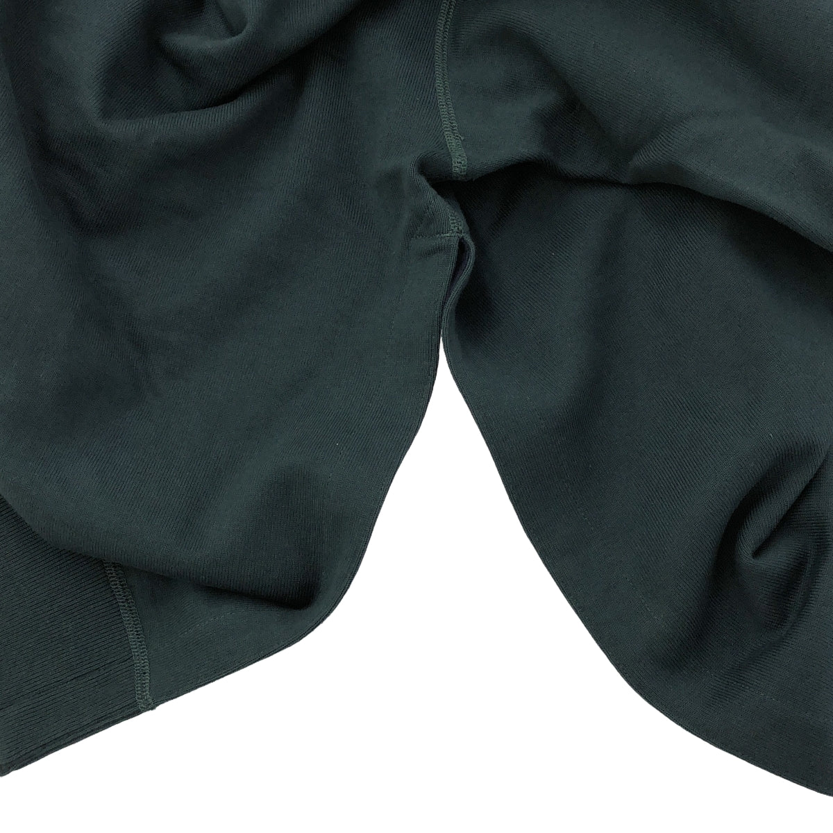 MARKAWARE / マーカウェア | SLITED SWEAT SHIRT ORGANIC COTTON HEAVY FLEECE / オーバーシルエット スリット スウェット | 3 | HUNTER GREEN | メンズ